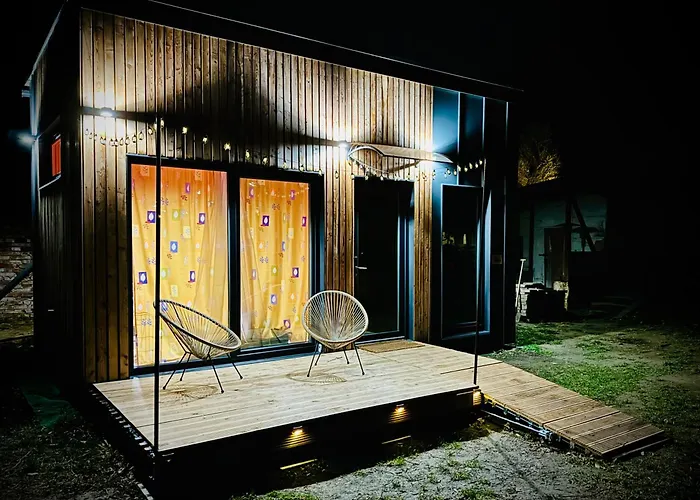 Tiny House Baraczek Brno-jundrov, Ulice Veslarska 布尔诺