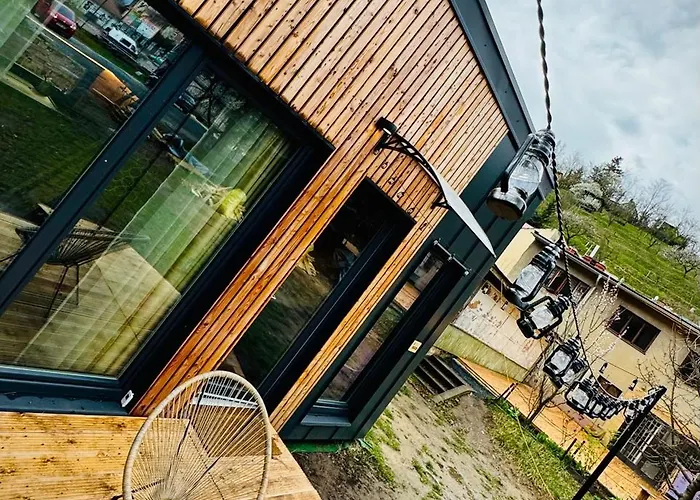 Tiny House Baraczek Brno-jundrov, Ulice Veslarska 公寓