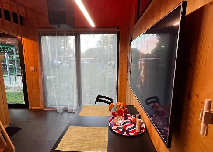 Tiny House Baraczek Brno-jundrov, Ulice Veslarska 布尔诺